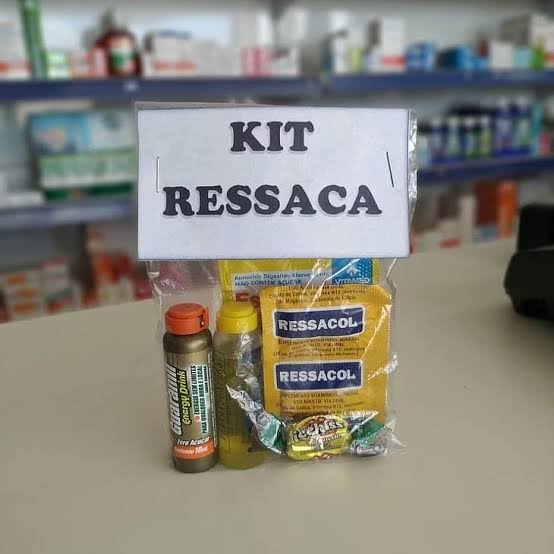 Kit ressaca para o noivo